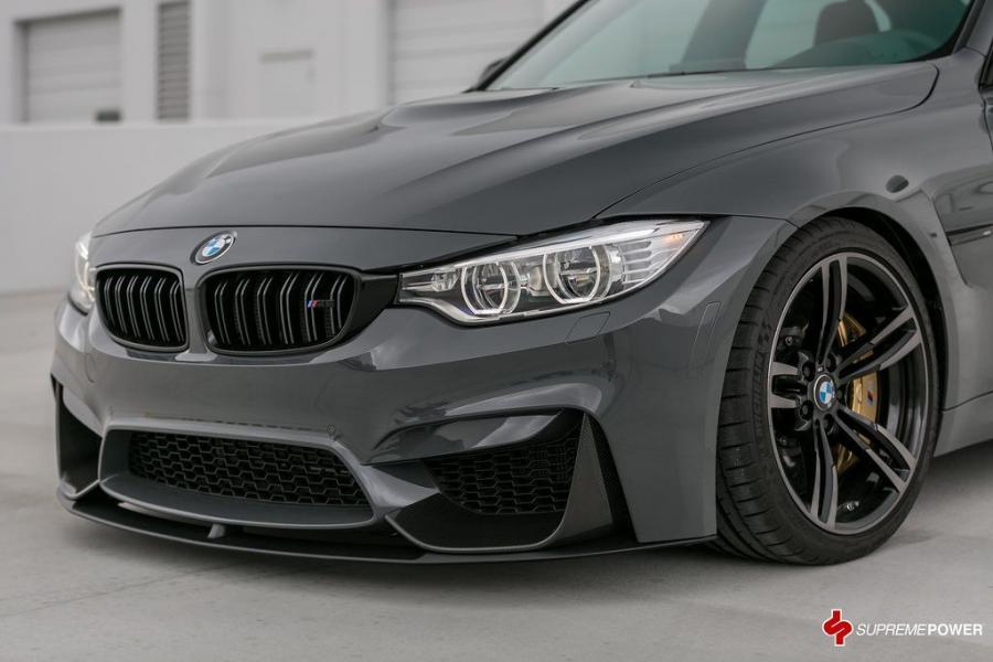  BMW M3 Sedan Grigio Telesto by Supreme Power 2016 года  (фото 9 из 16)